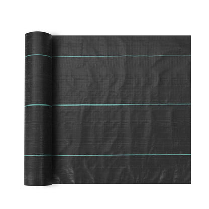 13FTx60FT Premium Heavy Duty Weed Barrier Landscape Fabric, 5OZ Woven Geotextile Fabric Under Gravel, High Permeability for Weed Blocker Weed Mat, Driveway Fabric, Weed Control Garden Cloth - Image 9