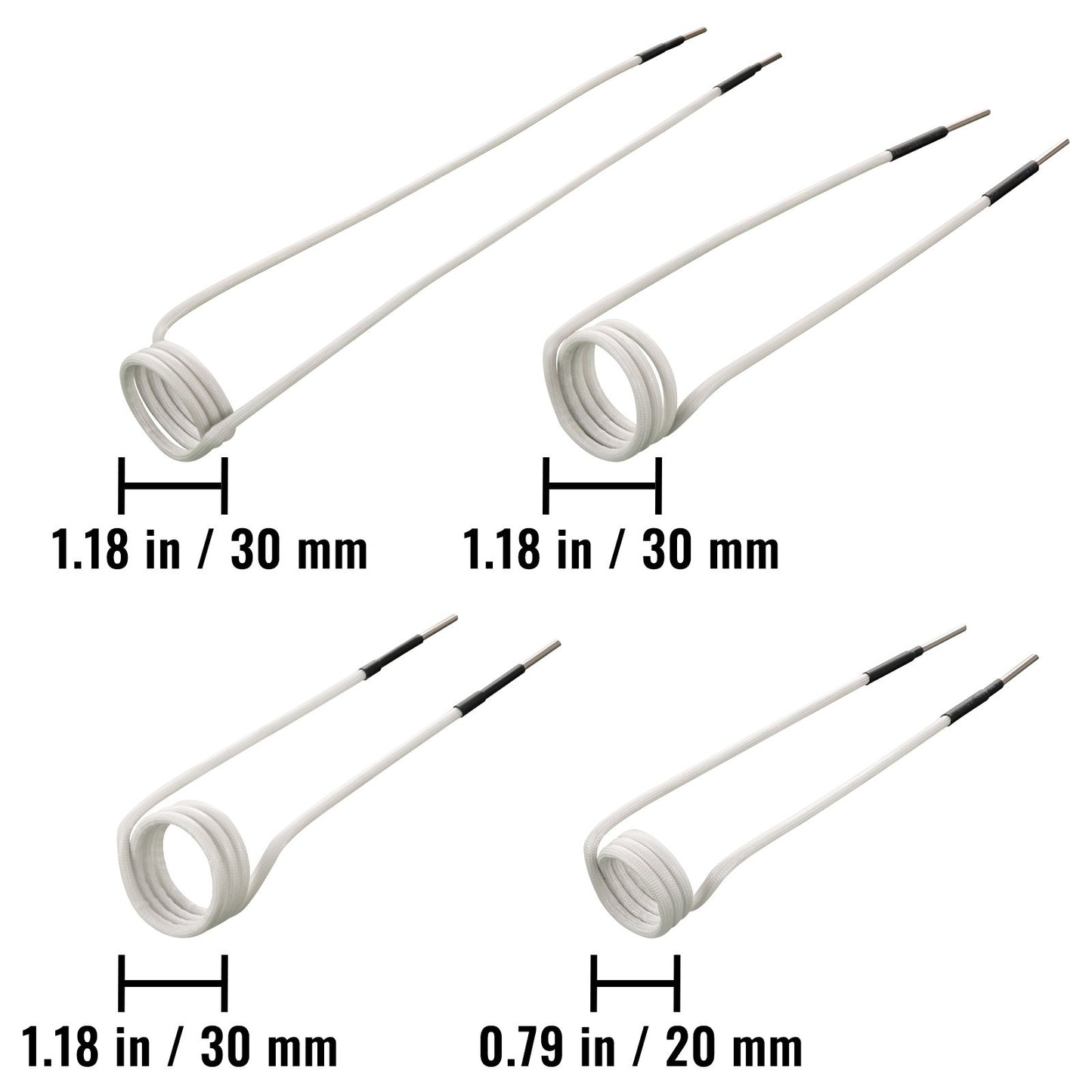 Induction Heater Coil Kit Induction Coils 8PCS For Removing Rusty Bolts - Image 8