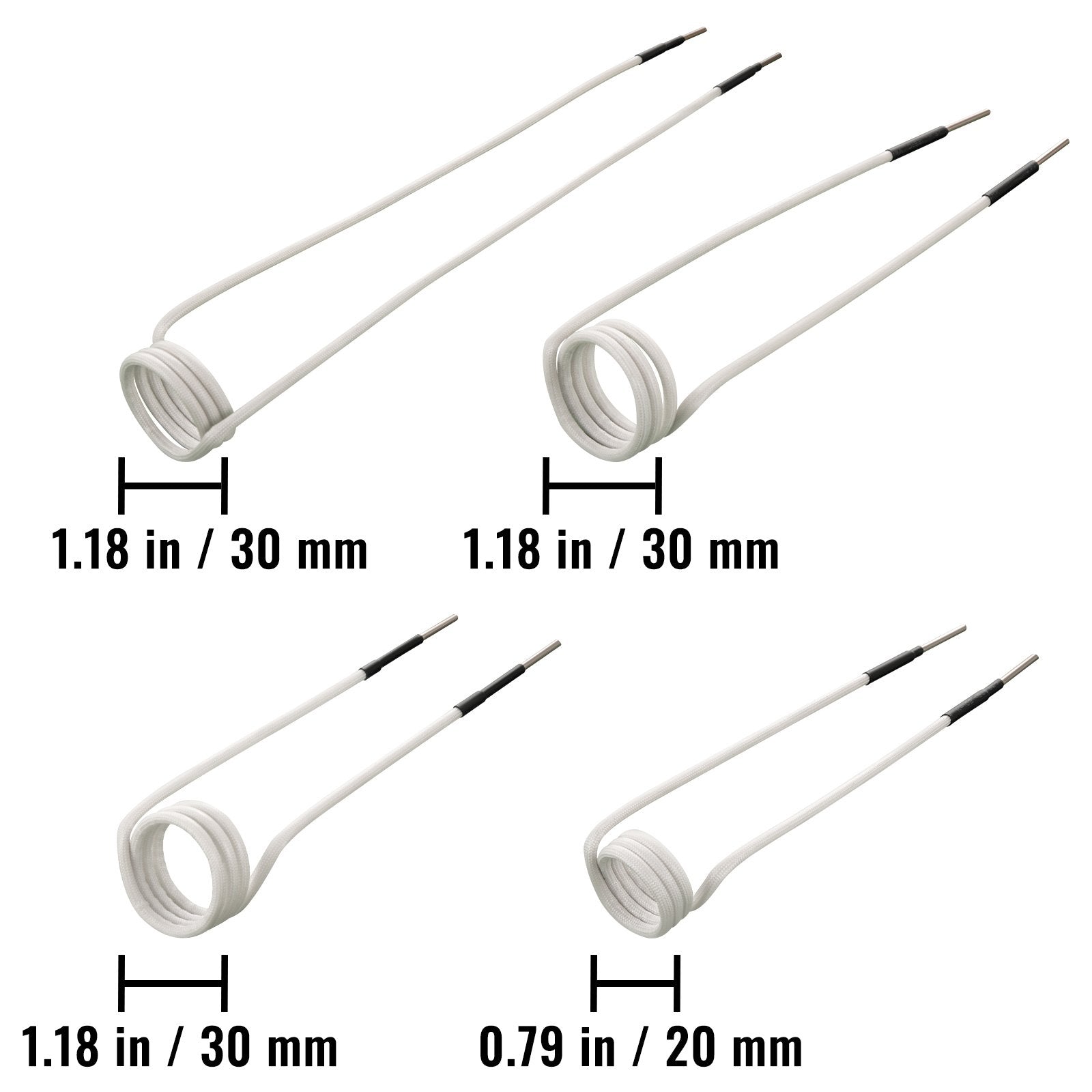 Induction Heater Coil Kit Induction Coils 8PCS For Removing Rusty Bolts - Image 8