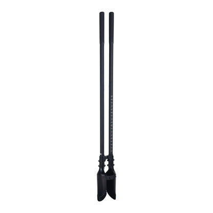 Post Hole Digger, Heavy Duty Post Hole Digger with Fiberglass Handle, Manual Hole Digger with Scale Markings and Metal Blade, Post Hole Digger Tool for Digging Gardening and Outdoors, 1460 mm - Image 9