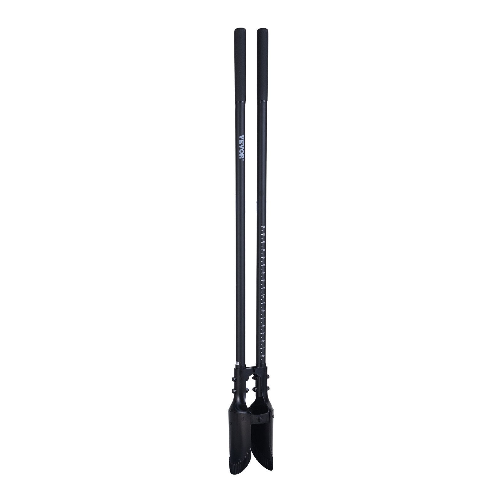 Post Hole Digger, Heavy Duty Post Hole Digger with Fiberglass Handle, Manual Hole Digger with Scale Markings and Metal Blade, Post Hole Digger Tool for Digging Gardening and Outdoors, 1460 mm - Image 9