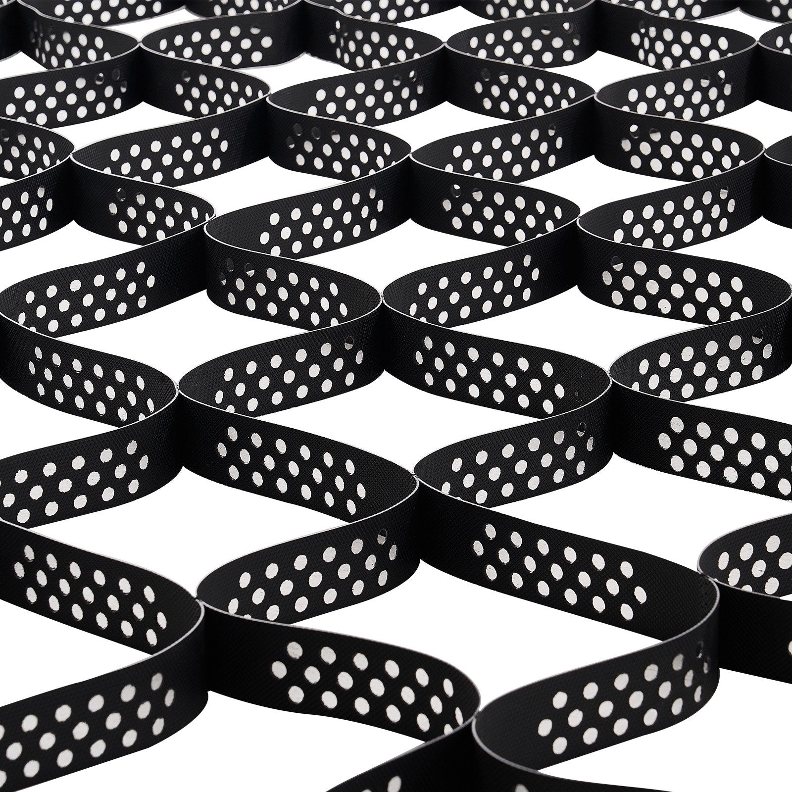 Gravel Grid, 2 Inch Depth, 32.81 x 9.84 FT / 10000 x 3000 mm, 1880 LBS Per Sq ft Grass Ground Retainer, Permeable Geo Grids Driveway Stabilization, for Garden, Patio, Walkway, RV Parking Slopes