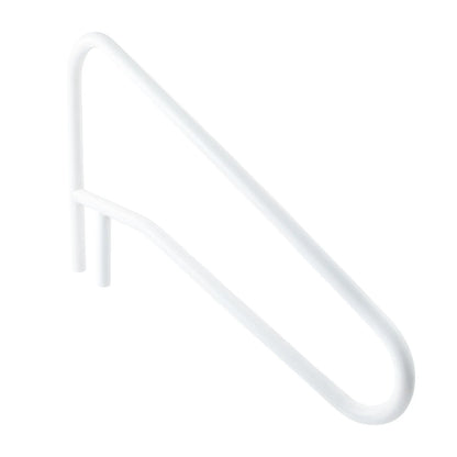 Pool Rail, 137.1 x 81.3 cm Pool Handrail, 100kg Load Capacity Heavy Duty Stainless Steel Swimming Handrail, Seamless Welding, Recessed or Base Mount, for Poolside, Water Parks, Spa Centers