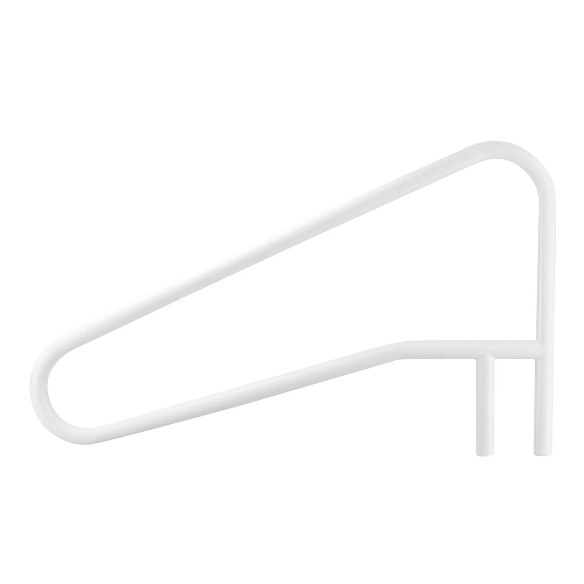 Pool Rail, 137.1 x 81.3 cm Pool Handrail, 100kg Load Capacity Heavy Duty Stainless Steel Swimming Handrail, Seamless Welding, Recessed or Base Mount, for Poolside, Water Parks, Spa Centers - Image 9
