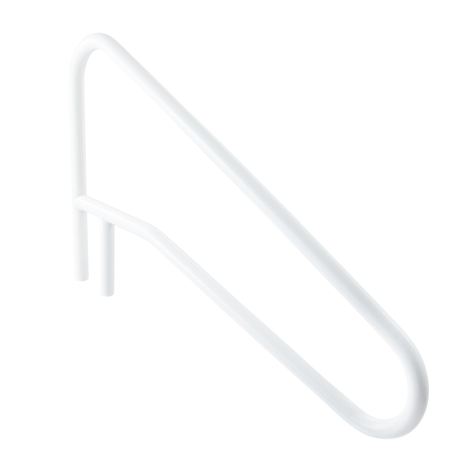 Pool Rail, 137.1 x 81.3 cm Pool Handrail, 100kg Load Capacity Heavy Duty Stainless Steel Swimming Handrail, Seamless Welding, Recessed or Base Mount, for Poolside, Water Parks, Spa Centers - Image 9