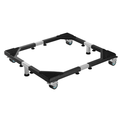 Fridge Stand Mobile Base, 1200 lbs Load Capacity, Washing Machine Stand with 8 Locking Twin Wheels and 4 Brakes, 23-36.6 Inches Adjustable Furniture Dolly for Washer, Refrigerator and Dryer - Image 9