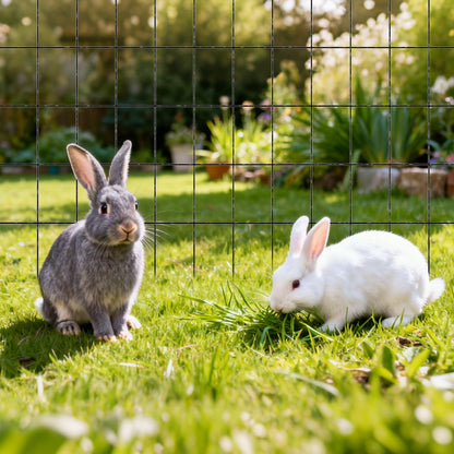 Hardware Cloth 91cm x 7.62m, 2 x 3 in Mesh 16 Gauge Galvanized Wire Mesh Roll, Weather-Resistant Vinyl Coated Chicken Wire Fencing, Heavy Duty Welded Garden Plant Fencing for Rabbit Cage Snake - Image 8