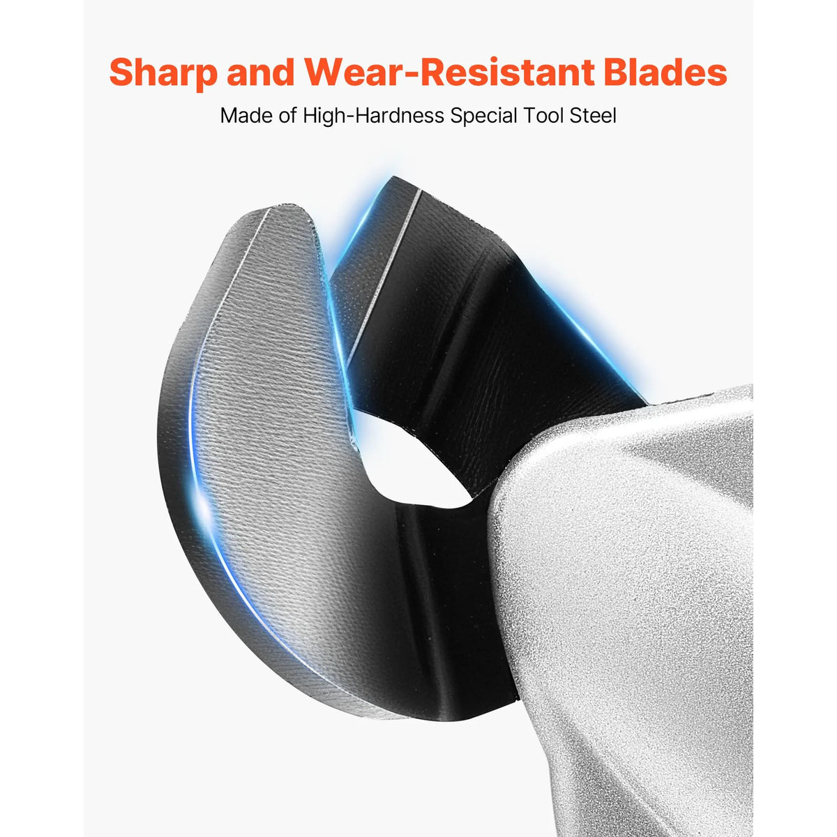 Metal Shear/Cutter Drill Attachment, Sheet Metal Cutter with 360-Degree Pivoting Head, Sharp Blades,Ideal for 18 GA Galvanized Steel, 20 GA Stainless Steel, Aluminum Plate, Plastic, Cardboard - Image 3