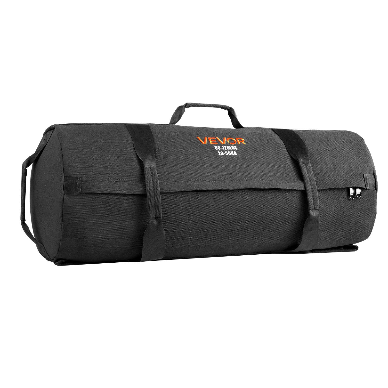 Workout Sandbag, Heavy Duty Workout Power Bags with Handles, 23-56 kg Adjustable Slam Bag for Fitness Strength Weight Training Cross-Training, Home Gym Exercise, Black (Unfilled) - Image 9