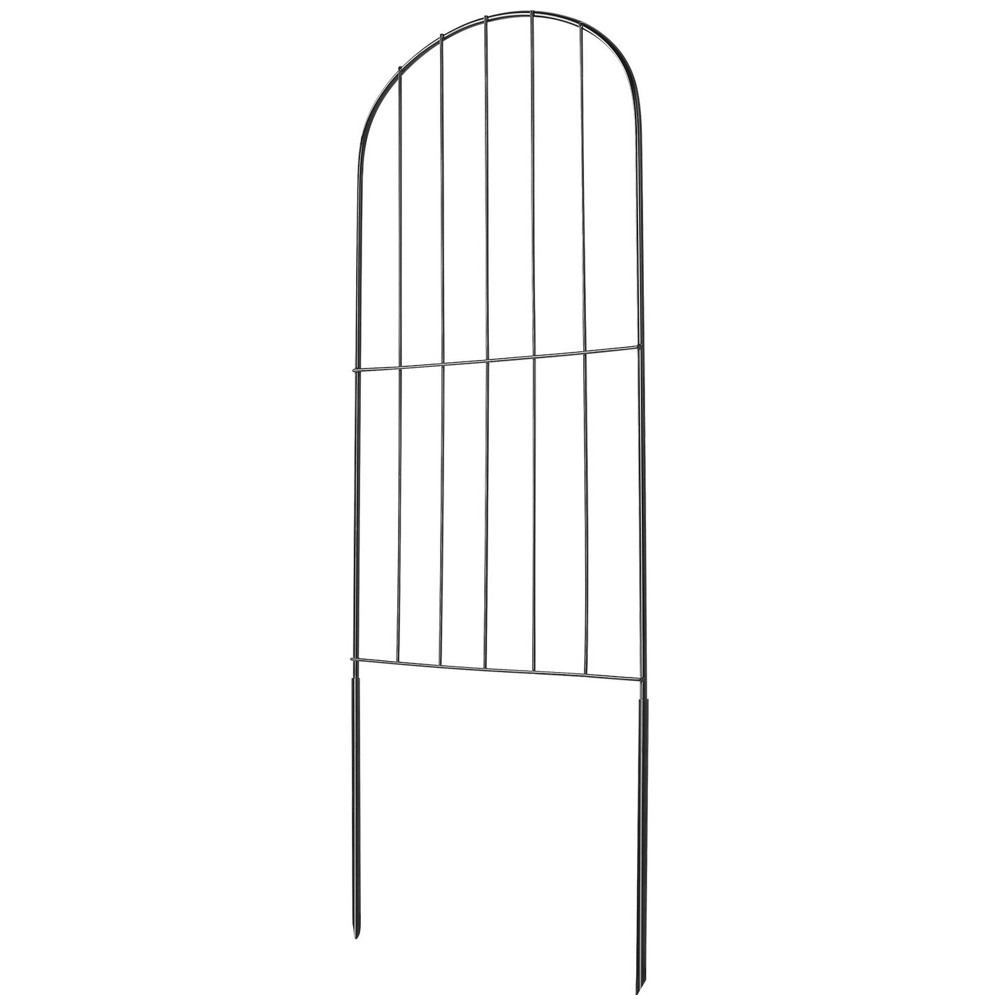 Garden Fence, No Dig Fence 61 x 33 cm Animal Barrier Fence, Underground Decorative Garden Fencing with 5.08 cm Spike Spacing, Metal Dog Fence for the Yard and Outdoor Patio, 28 Pack - Image 9