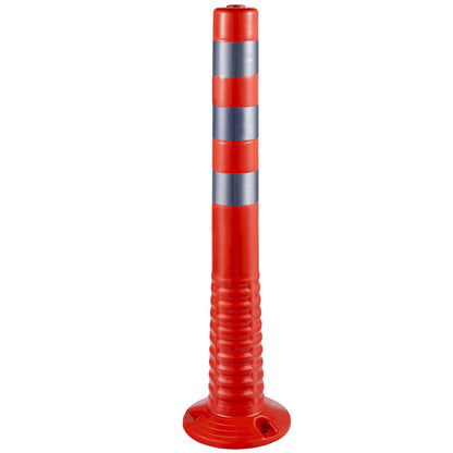 Traffic Delineator Posts Flexible Channelizer Cone 30" Spring Post 6PCS - Image 9