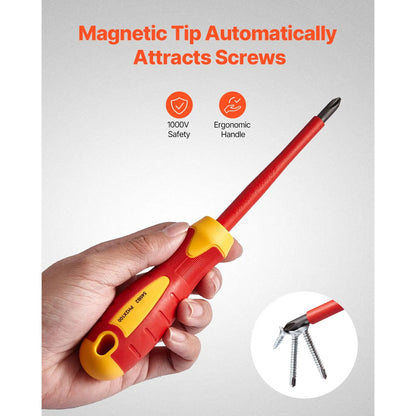 Insulated Screwdriver Set 12-Piece Insulated Tool Set for Electricians - Image 4