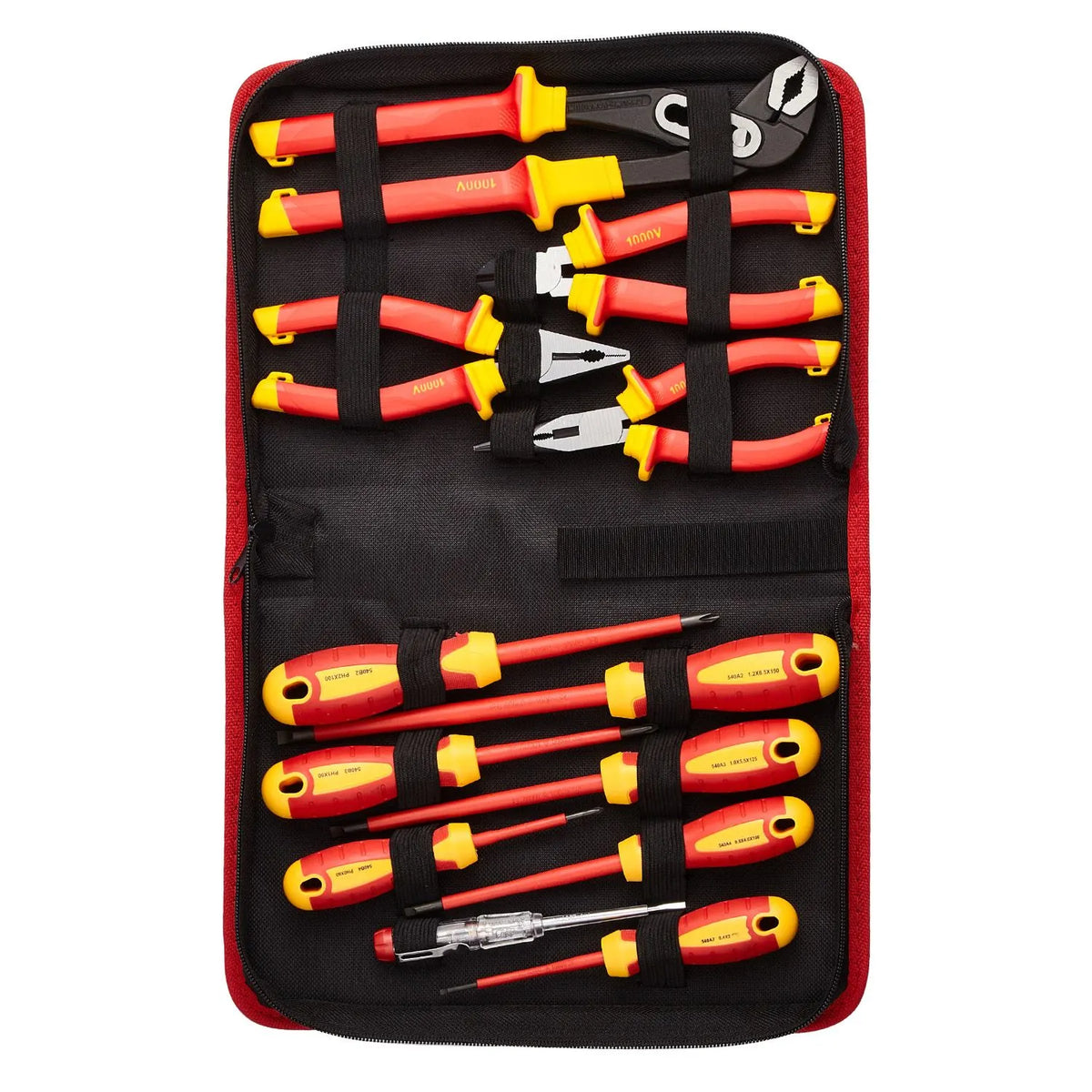 Insulated Screwdriver Set 12-Piece Insulated Tool Set for Electricians - Image 9