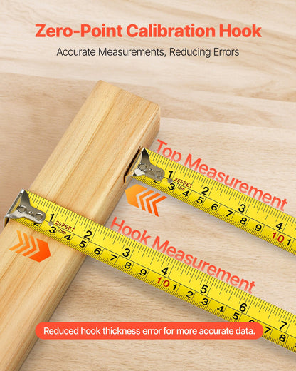 Tape Measure 7620mm Retractable Imperial Metric for Decoration - Image 6
