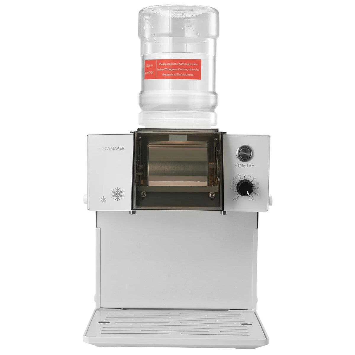 Snowflake Ice Machine, 40KG/24H Snowflake Ice Maker, Ice-Shaver Machine with Stainless Steel Blade, Electric Snow Cone Maker with 1.8L Tank, 90S Fast Pre-Cooling, for Home & Small Gatherings