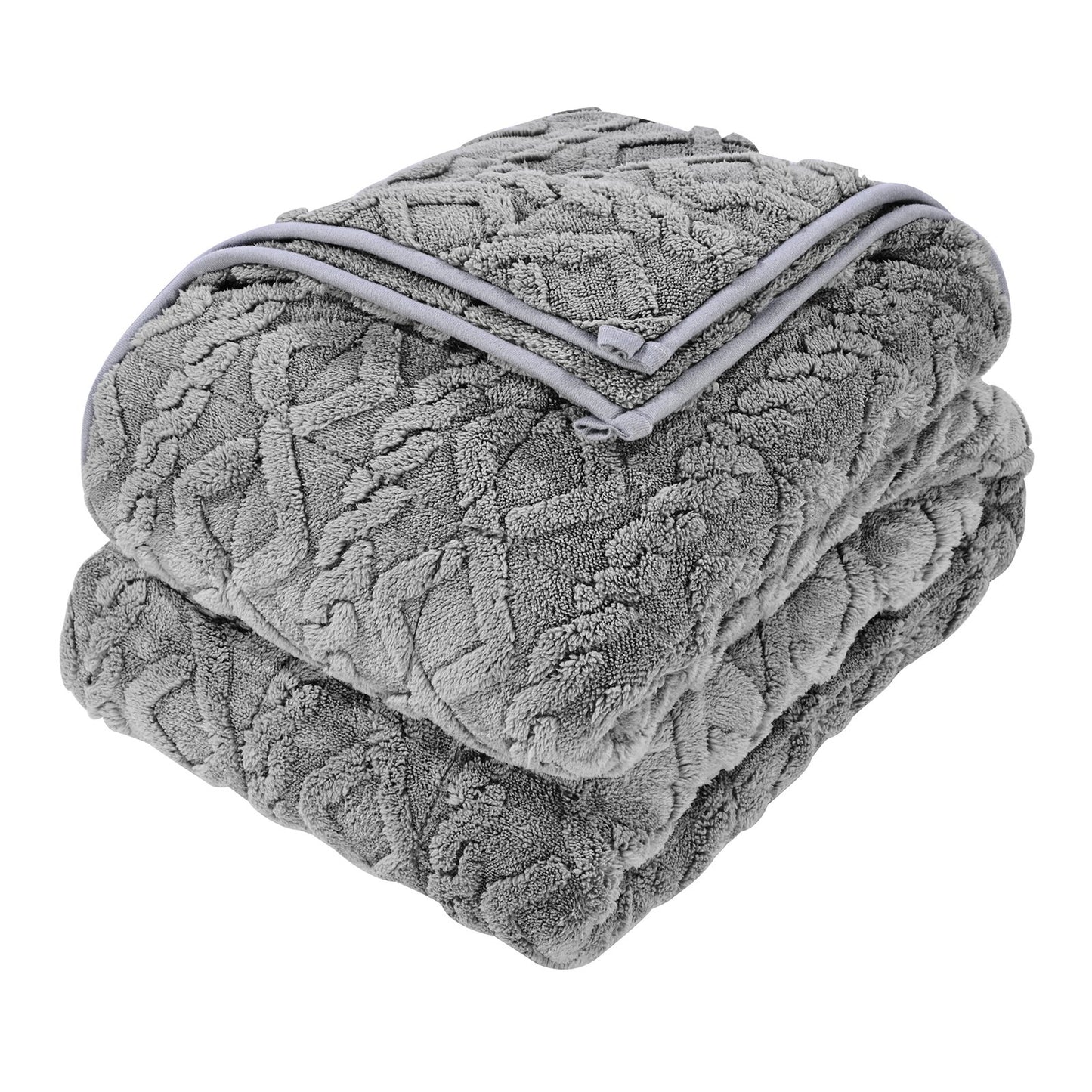 Weighted Blanket, 9 kg, 1524 x 2032 mm Queen Size, Sherpa Fleece Heavy Blanket with Glass Beads, Soft Warm Cozy Fluffy Touch, for 90-113 kg Adults, Anxiety Stress Relief, Improve Sleep, Grey - Image 9