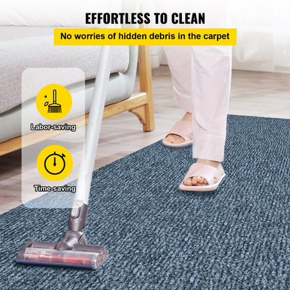 Gray Marine Carpet 6 ft x 23 ft Boat Carpet Rugs Indoor Outdoor Rugs for Patio Deck Anti-Slide TPR Water-Proof Back Cut Outdoor Marine Carpeting Easy Clean Outdoor Carpet Roll - Image 6