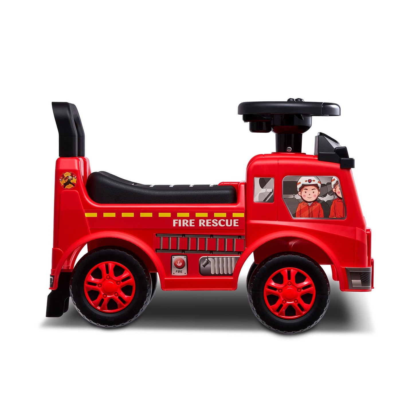 Ride On Push Car for Toddlers, Ages 1-3, Ride Racer, Sit to Stand Toddler Ride On Toy, Classic Kids Ride On Car with Music Steering Wheel & Under Seat Storage, Ride On Toy for Boys Girls, Red - Image 9