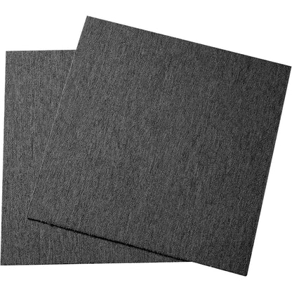 Carpet Tiles Reusable, 20"x 20" Carpet Squares With Padding Attached, Soft Padded Carpet Tiles, Easy Install DIY for Bedroom Living Room Indoor Outdoor (20 Tiles, Dark Gray) - Image 9