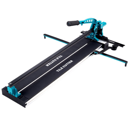 Manual Tile Cutter, 1000mm, Porcelain Ceramic Tile Cutter with Tungsten Carbide Cutting Wheel, Infrared Positioning, Anti-Skid Feet, Durable Rails for professional installers or beginners