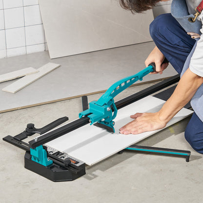 Manual Tile Cutter, 1200mm, Porcelain Ceramic Tile Cutter with Tungsten Carbide Cutting Wheel, Infrared Positioning, Anti-Skid Feet, Durable Rails for professional installers or beginners - Image 8