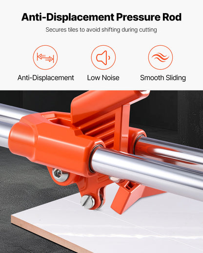 430mm Manual Tile Cutter for Wall & Polished Tiles,Double Rails for Precise Cutting, Tungsten Carbide Wheel,Non-Slip Handle,Anti-Displacement Pressure Rod,Precise Cuts for Pros & Beginners - Image 5
