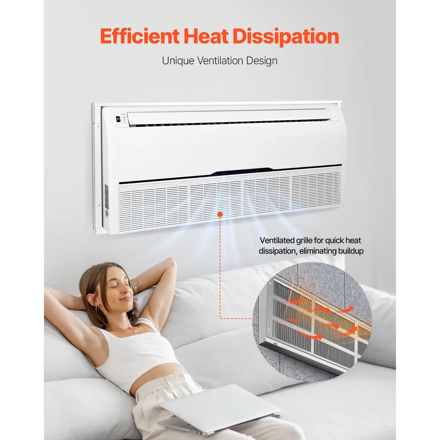 Air Conditioner Wall Sleeve 42 in with Exterior Grille Wall AC Sleeve - Image 6