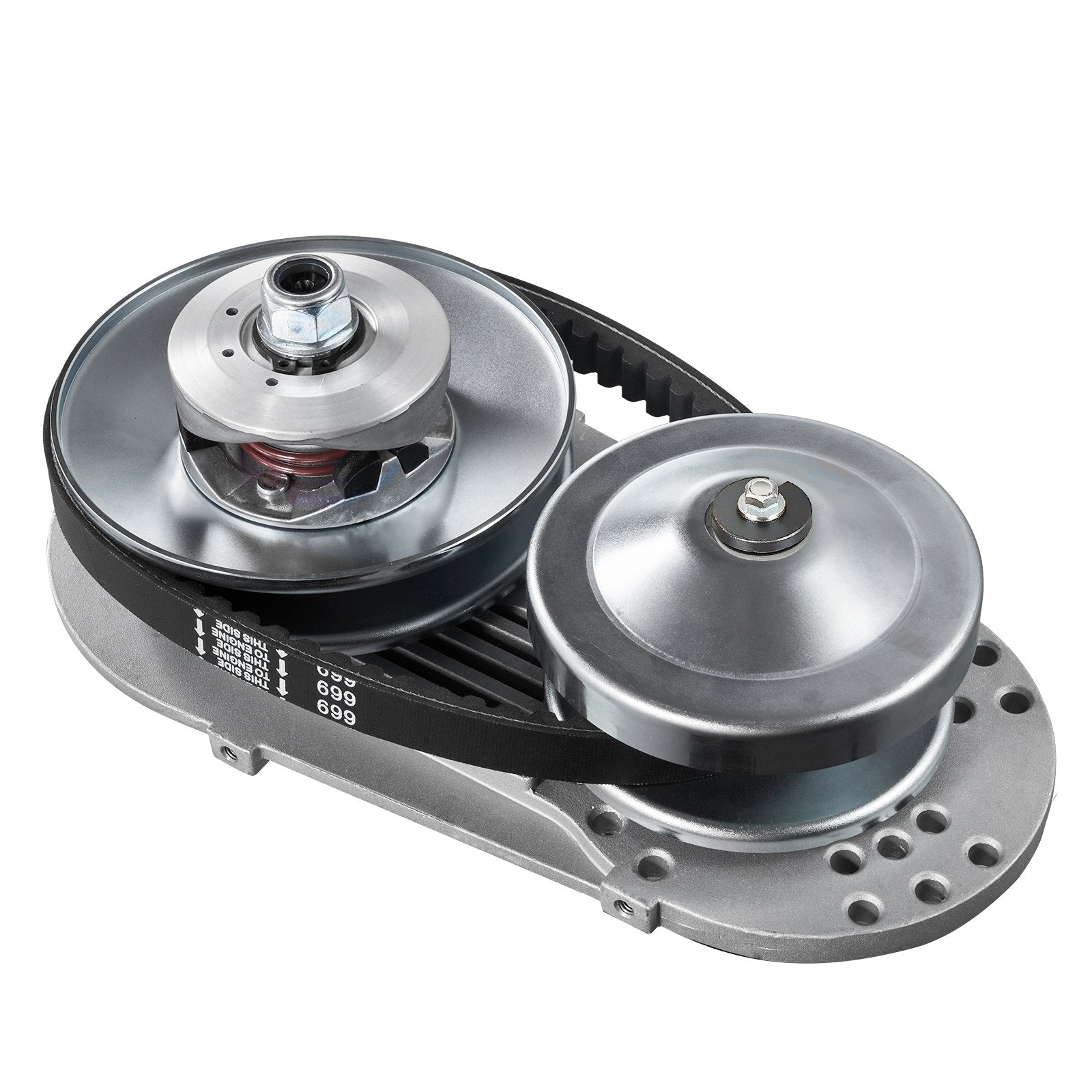 Drive Clutch, 2-8HP Engine, 2000 RPM High-Strength Drive Clutch with Asymmetric Designed Wheels & Robust Rubber Belt, Sturdy & Durable Clutch with Full Accessories, Fit for Various Engines - Image 9