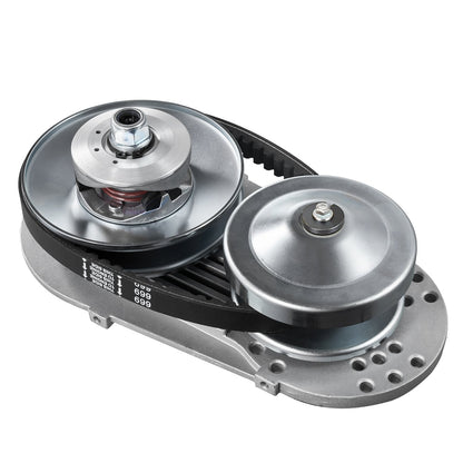 Drive Clutch, 2-8HP Engine, 2000 RPM High-Strength Drive Clutch with Asymmetric Designed Wheels & Robust Rubber Belt, Sturdy & Durable Clutch with Full Accessories, Fit for Various Engines - Image 9