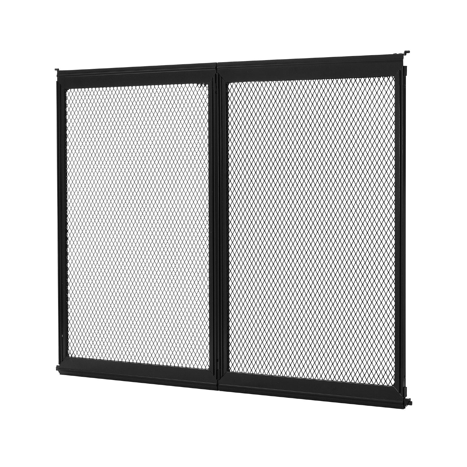 RV Screen Door Protector, 622.3 x 508 mm Door Grille, Easy to Install and Disassemble, Reinforced Breathable Protective Mesh, Aluminum Alloy Camper RV Entry Protector for Pet Protection, Black - Image 9