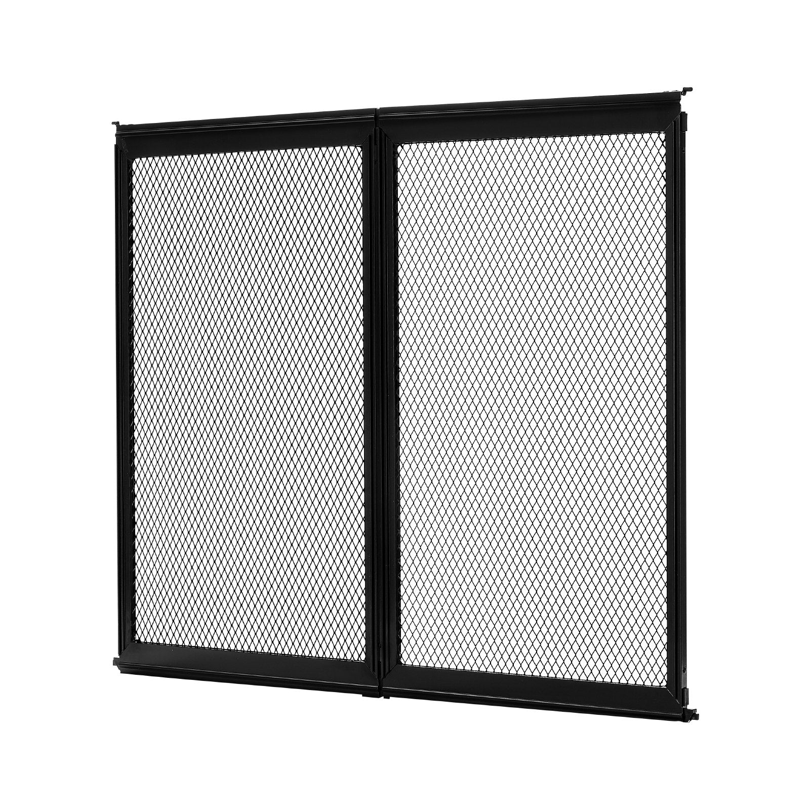 RV Screen Door Protector, 571.5 x 508 mm Door Grille, Easy to Install and Disassemble, Reinforced Breathable Protective Mesh, Aluminum Alloy Camper RV Entry Protector for Pet Protection, Black - Image 9