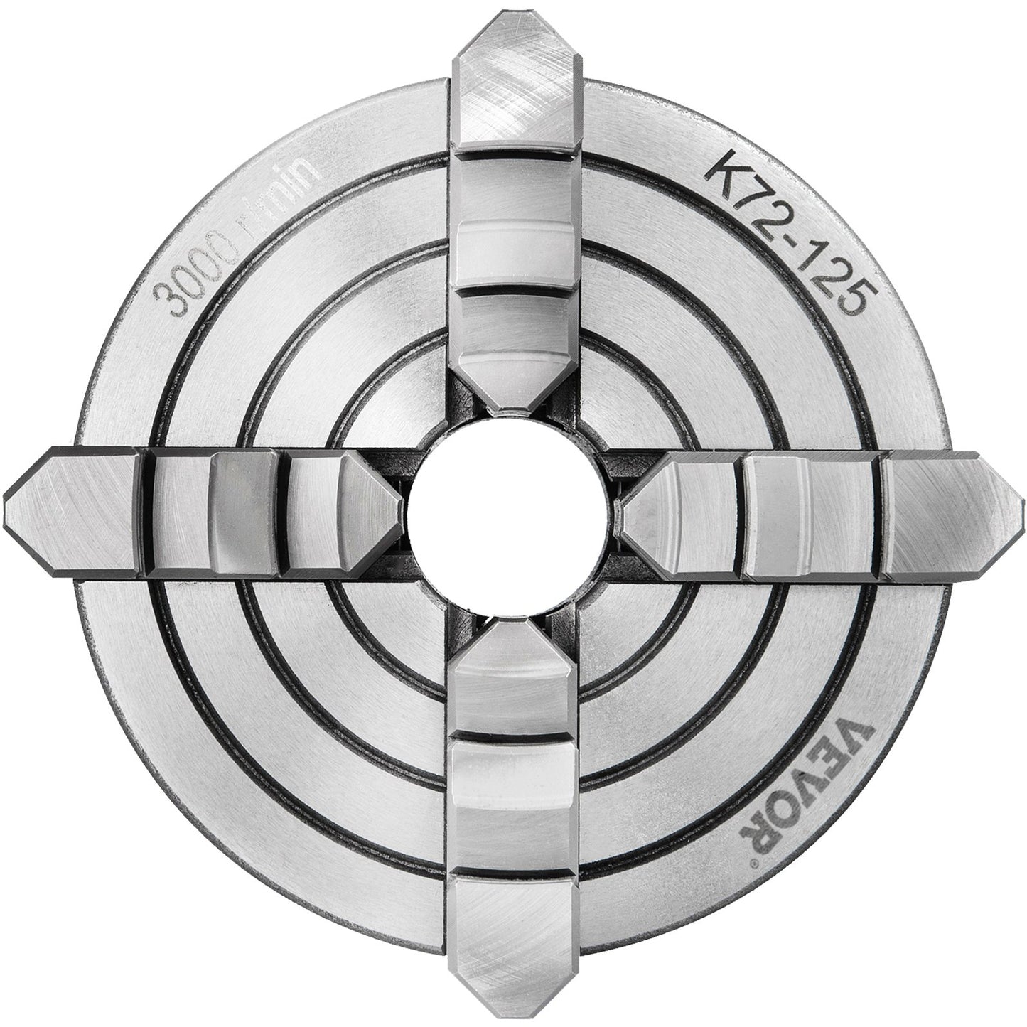 Metal Lathe Chuck 4-Jaw Independent 5 inch Cast Iron Milling Turning CNC - Image 9