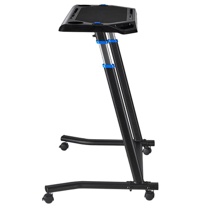 Mobile Cycling Desk Foldable Bike Trainer Fitness Desk with Lockable Wheel - Image 9