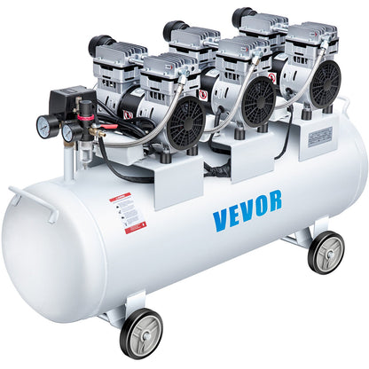 Oil Free Air Compressor Air Compressor Tank 100L 3HP Ultra Silent Inflator - Image 9