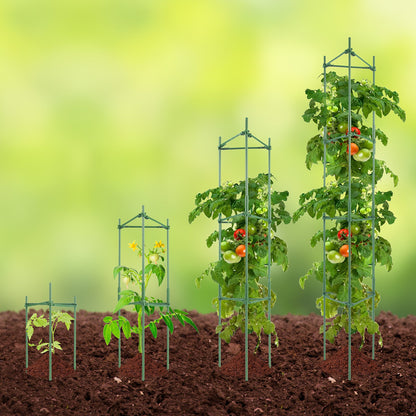 4 Packs Tomato Cages for Garden 1620 mm Tomato Plant Stakes Support Cage - Image 8