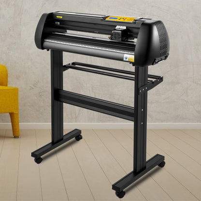 Vinyl Cutter, 28inch Paper Feed Cutting Plotter Bundle, Adjustable Force & Speed Vinyl Printer with Powerful Stepper Motors, Signmaster Software Bundle Kit Compatible with Windows System - Image 8