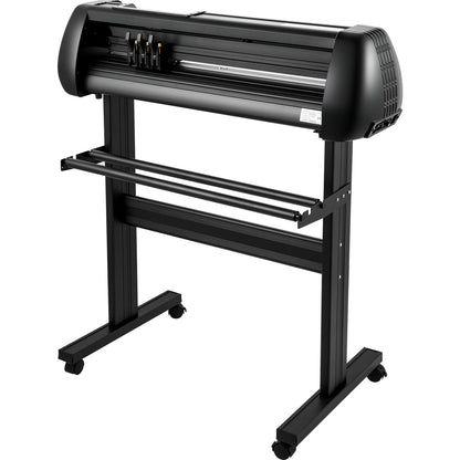 Vinyl Cutter, 28inch Paper Feed Cutting Plotter Bundle, Adjustable Force & Speed Vinyl Printer with Powerful Stepper Motors, Signmaster Software Bundle Kit Compatible with Windows System - Image 9