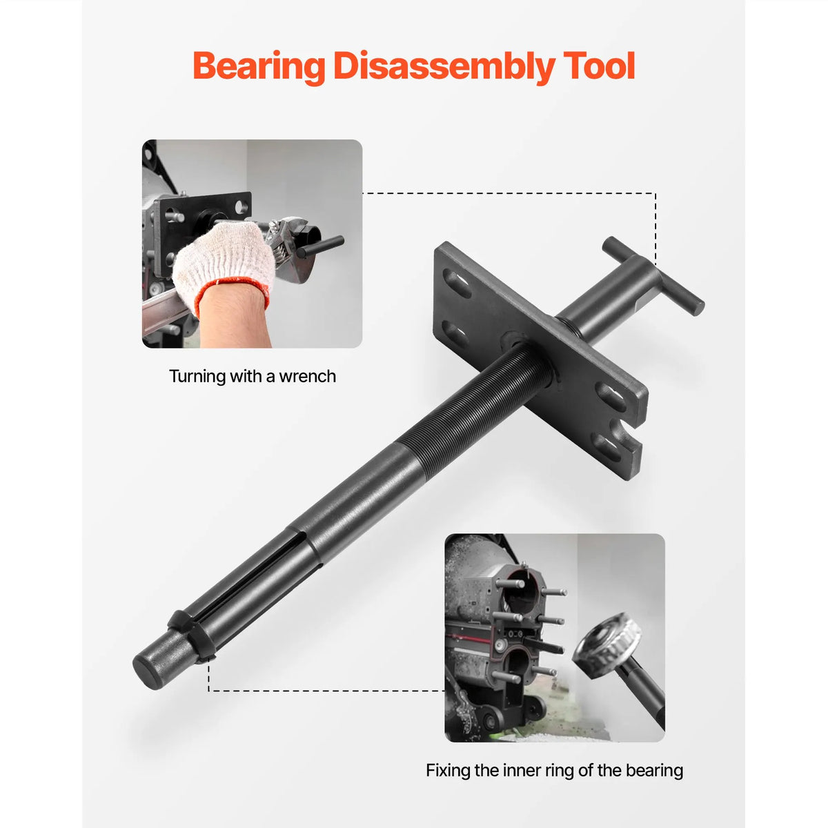 Mercruiser Alignment Tool & Gimbal Bearing Puller Set, Compatible with Mercruisers, OMC, Volvo Cobra Bell Housings, Engine Alignment Tool, Bearing Puller Seal Bellow Expander Tools Easy-to-Use - Image 3