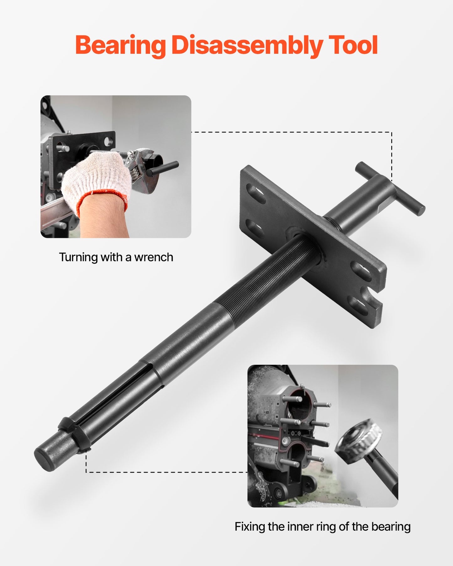 Mercruiser Alignment Tool & Gimbal Bearing Puller Set, Compatible with Mercruisers, OMC, Volvo Cobra Bell Housings, Engine Alignment Tool, Bearing Puller Seal Bellow Expander Tools Easy-to-Use - Image 3