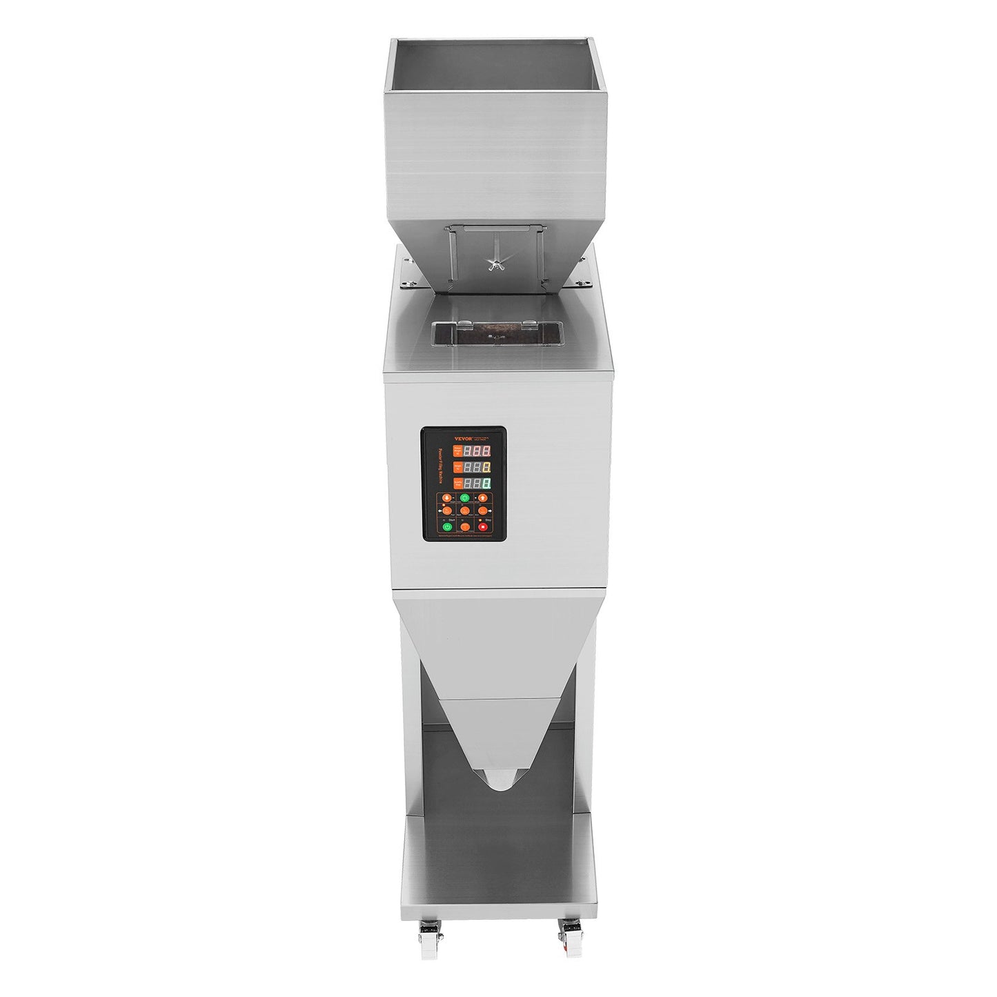 Particle Filling Machine, 10-1000g, Automatic Filler Machine with Foot Pedal, Stainless Steel Weighing Filling Machine, Weigh Filler Packing Machine for Beans Seeds Grains Tea Granular Packing - Image 9