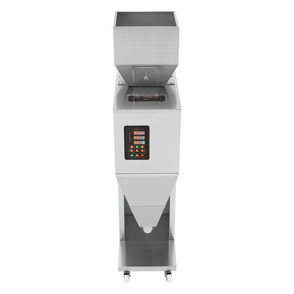 Particle Filling Machine, 10-1000g, Automatic Filler Machine with Foot Pedal, Stainless Steel Weighing Filling Machine, Weigh Filler Packing Machine for Beans Seeds Grains Tea Granular Packing - Image 9