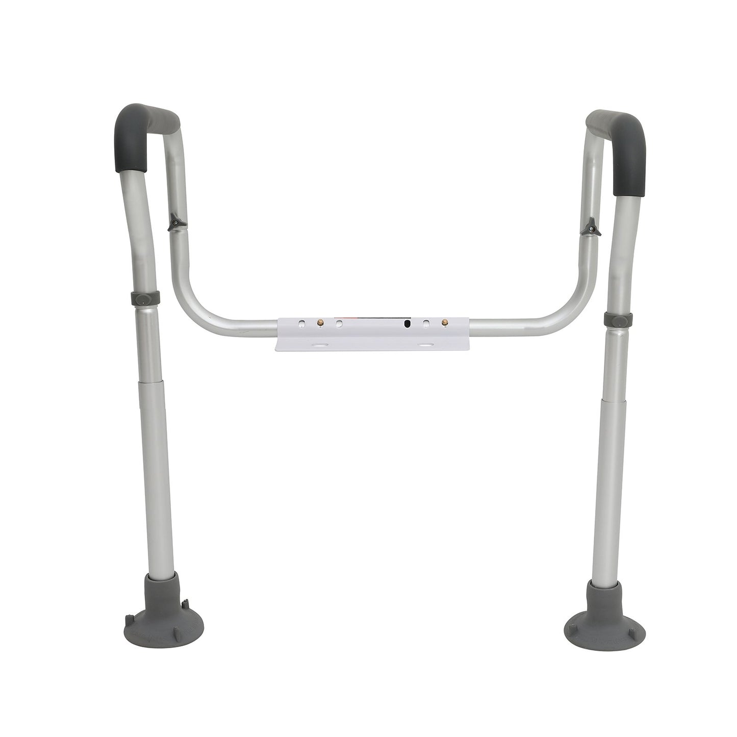 Toilet Safety Rail, Bathroom Toilet Seat Frame, Adjustable Width & Height Fit Most Toilets, Supports 136 kg, Toilet Handles Grab Bars with Padded Armrests for Handicap, Disabled, Seniors - Image 9