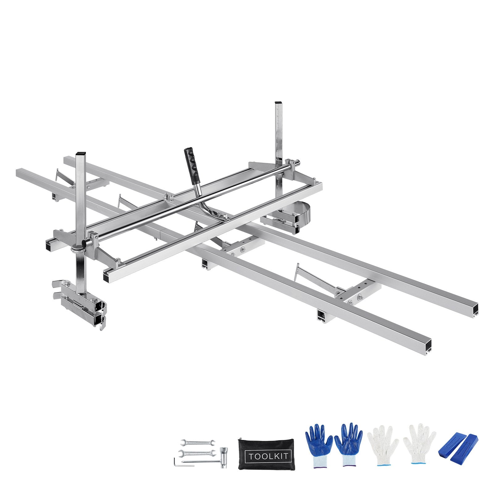Chainsaw Mill 14"-36" Guide Bar and 9 ft Aluminum Rail Mill Guide System - Image 9