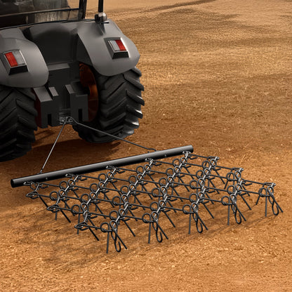 Drag Harrow, 5 x 4.5 ft Durable Chain Harrow with 60 Sharp Teeth, Suitable for ATV UTV Tractor, Ideal for Soil Preparation, Seeding, Smoothing Landscapes, and Yard Gravel Driveway Maintenance - Image 8