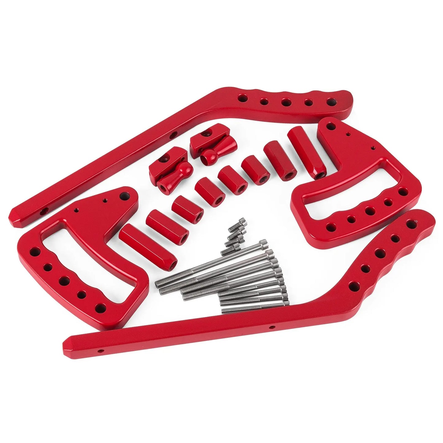 Hand Grips Front Rear Compatible with 2007-2017 Jeep Wrangler JK New - Image 3
