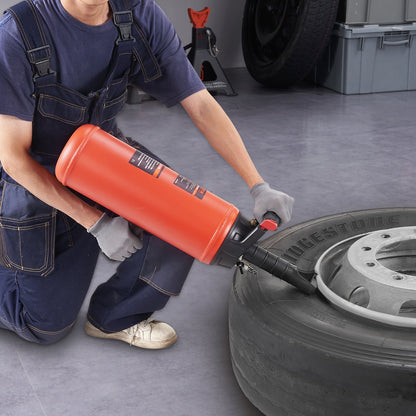 Tire Bead Seater, 2.4 Gal/9 L Air Tire Bead Blaster, 150 PSI Handheld Bead Bazooka, Portable Tire Inflator Tool, 87-116 PSI Operating Pressure for Tractor Truck ATV Car and Automobile Repair - Image 8