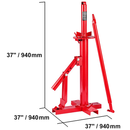 Manual Tire Changer, Portable Hand Bead Breaker Mounting Tool for 203 - 406 mm Tires, Compatible with Car Truck Trailer, Tire Mounting Machine for Home Garage Small Auto Shop - Image 8