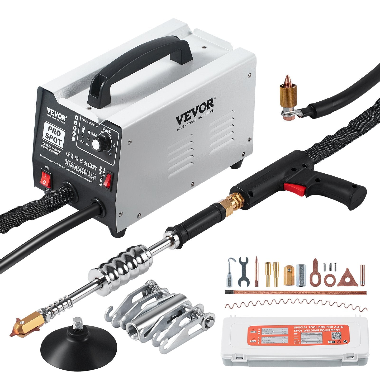 Stud Welder Dent Repair Kit Spot Welding Dent Puller Machine with 7 Modes - Image 9