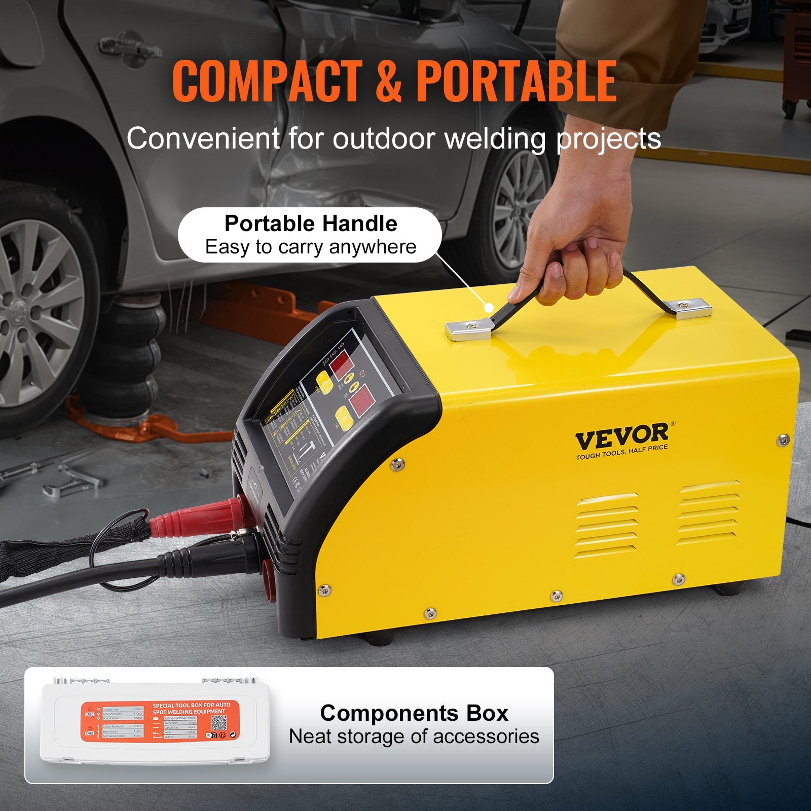 Dual Pro Stud Welder Professional 5KW Welder for Steel & Aluminum Panels - Image 6