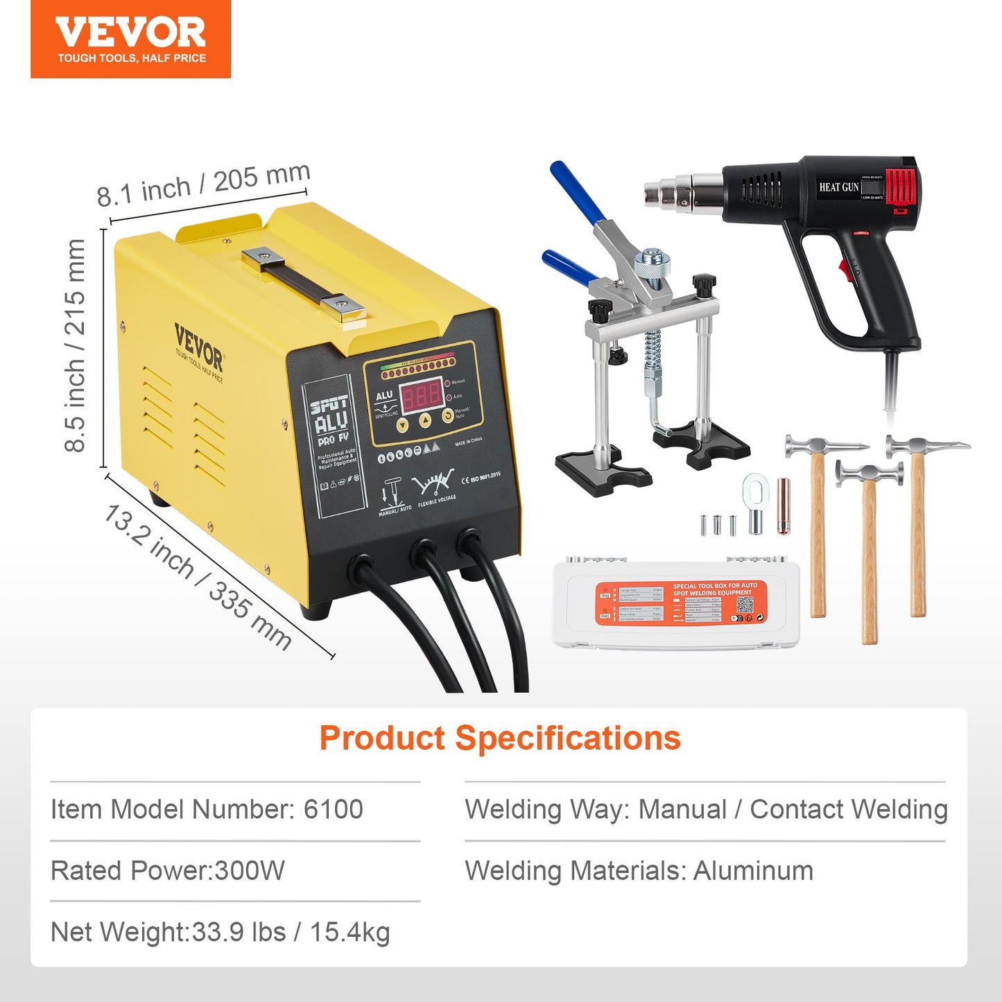 Spot Welder Dent Puller 300W Stud Welder Dent Repair for Aluminum Car Body - Image 7